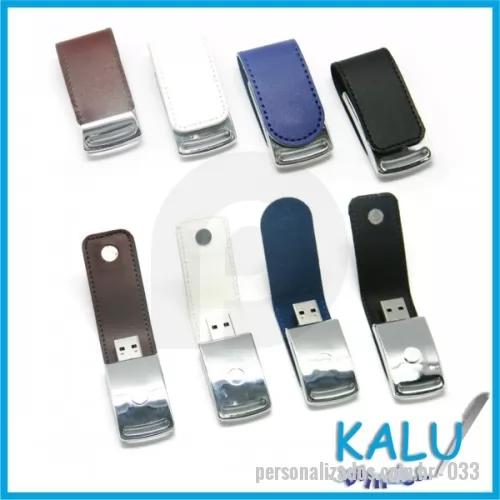 Pen Drive personalizado - PEN DRIVE COURO