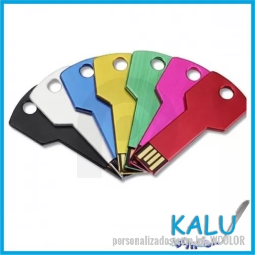 Pen Drive personalizado - PEN DRIVE CHAVE COLOR