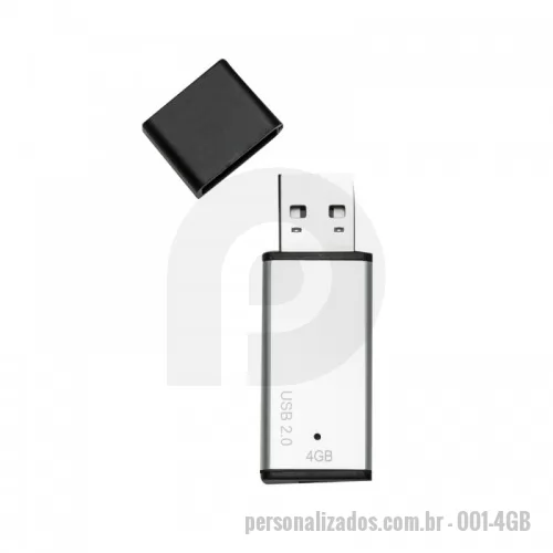 Pen Drive personalizado - Pen Drive Pratinha 4GB