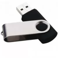 Pen drive de metal giratório 8gb.