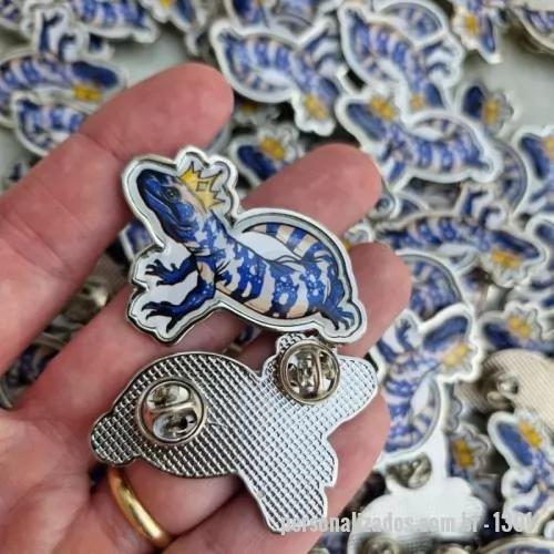 Pin Ecológico personalizado - Pin personalizado em metal, com alta qualidade de personalização