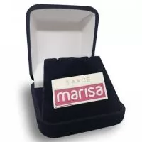Pin Marisa reconhecimento 5 anos de serviço  Pin metal latão folheado a níquel polido, logo alto e baixo relevo com esmalte, fecho fast gripper. Pin desenvolvido para premiação de reconhecimento por tempo de serviço dos colaboradores  **Embalagem não inclusa
