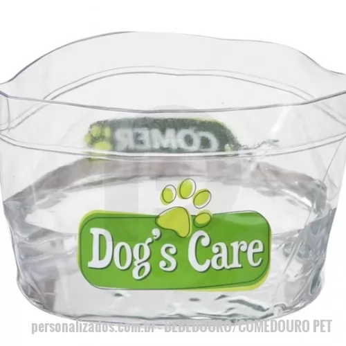 Porta água personalizada - BEBEDOURO/COMEDOURO  PET, DOBRAVEL PARA CARREGAR NA BOLSA