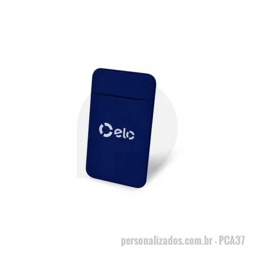 Porta cartão personalizada - Porta Cartão Para Celular Personalizado