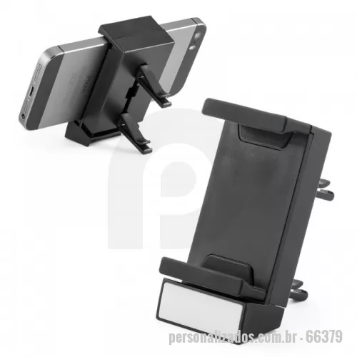 Porta celular personalizada - Porta celular para carro em ABS. 40 x 78 x 25 mm
