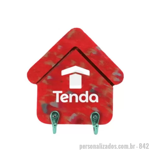 Porta chave personalizada - Green Plasticaria, fabricado 100% com plástico reciclado, produto inovador e eco sustentável, a escolha ideal para o meio ambiente e para adequação às estratégias corporativas de ESG.