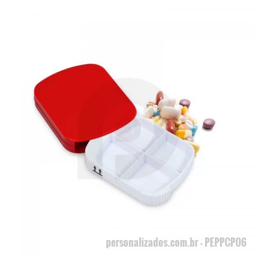 Porta comprimido personalizada - Porta Comprimido Personalizado
