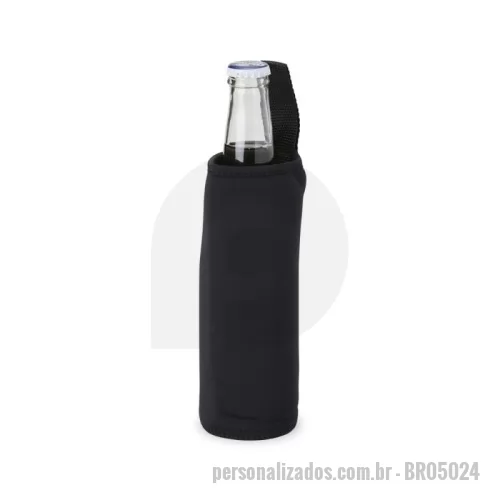 Porta copo de neoprene personalizada - Porta copo ou garrafa em neoprene isotérmico. Nos tamanhos P e M.