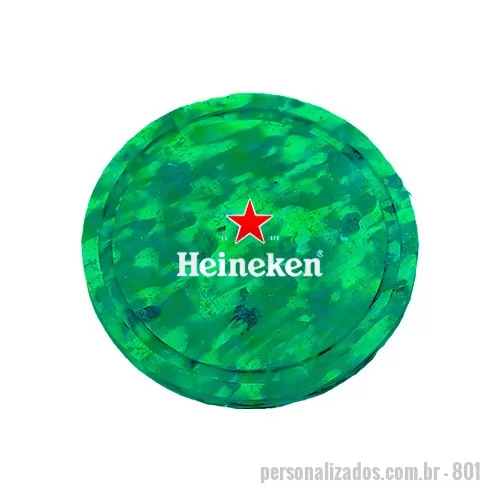 Porta copo ecológico personalizada -  Green Plasticaria, fabricado 100% com plástico reciclado, produto inovador e eco sustentável, medindo 9,5x9,5cm, a escolha ideal para o meio ambiente e para adequação às estratégias corporativas de ESG.