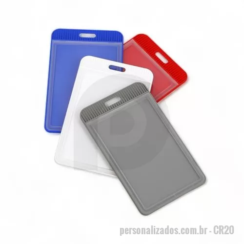 Porta crachá personalizada - Porta Crachá Personalizado