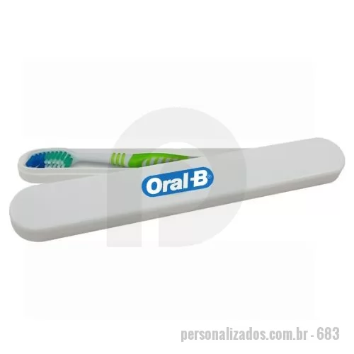 Porta escova de dentes personalizada - Capacidade para 1 escova de dente padrão. Porta escova de dente possui design compacto, prático, feito em Plástico Premium (PSAI) resistente, atóxico, com acabamento impecável e cores vivas.