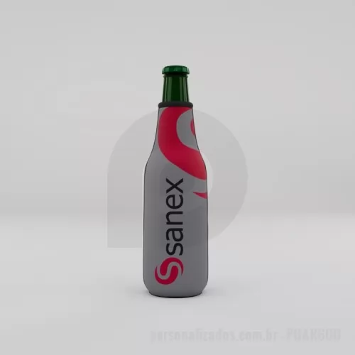 Porta garrafa de neoprene personalizada - Porta Garrafa de Cerveja 600ml em Neoprene personalizado é um brinde simples e eficiente, muito requisitado pela sua praticidade e ótimo custo/benefício. É confeccionado em neoprene de 3mm, um material de alta qualidade, protege a garrafa contra pequenos danos e devido a propriedade térmica do neoprene, mantém a temperatura da bebida por curtos períodos de tempo.