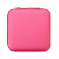 Porta-Joias com Espelho – Compacto e Elegante ?  Guarde seus acessórios favoritos com praticidade e estilo. Produzido em couro sintético, conta com divisórias bem definidas e um espelho interno funcional, que também separa os compartimentos.  Um item compacto, leve e sofisticado, ideal para uso pessoal, viagens ou como brinde personalizado de alto valor.  Especificações:  Altura: 4,7 cm  Largura: 9,6 cm  Comprimento: 9,9 cm  Área de gravação: 8 x 8 cm  Peso: 110 g
