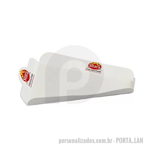 Porta lanche personalizada - PORTA LANCHE CARTONADO DESCARTÁVEL, FORMATO INCLINADO FOOD SERVICE, PERSONALIZADO
