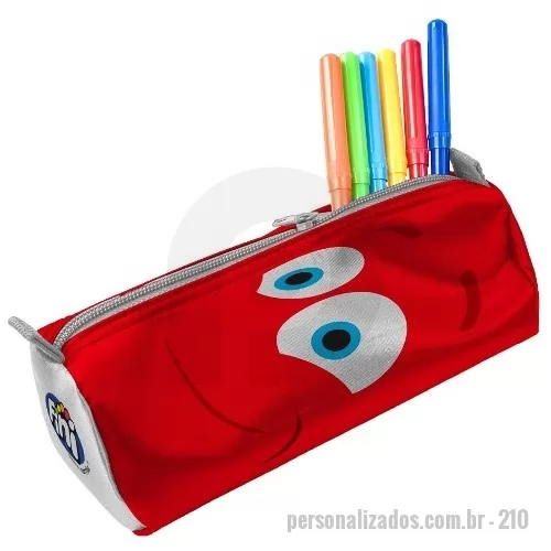 Porta lápis e caneta personalizada - Porta lápis e caneta em nylon personalizado. Fabricamos em várias cores, materiais, modelos, medidas e personalizações. Desde 1991 no seguimento de Bolsas Personalizadas e Promocionais. Enviamos para todo o Brasil