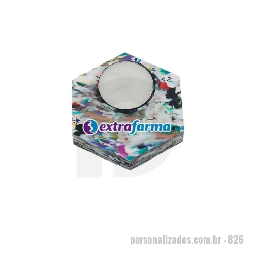Porta vela personalizada - Green Plasticaria, fabricado 100% com plástico reciclado, produto inovador e eco sustentável, medindo 8,0x7,0cm, a escolha ideal para o meio ambiente e para adequação às estratégias corporativas de ESG.