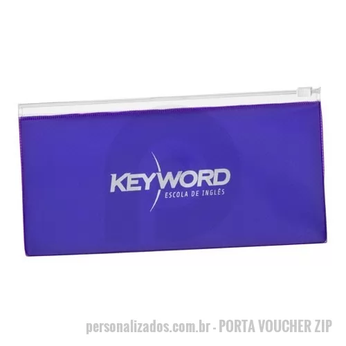 Porta voucher personalizada - PORTA VOUCHER