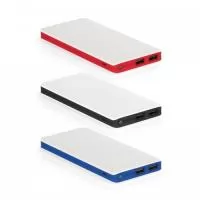 Power Bank 8000mAh com Carregamento via Indução ou via Cabo