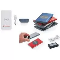 Power Bank 8000mAh com Carregamento via Indução ou via Cabo