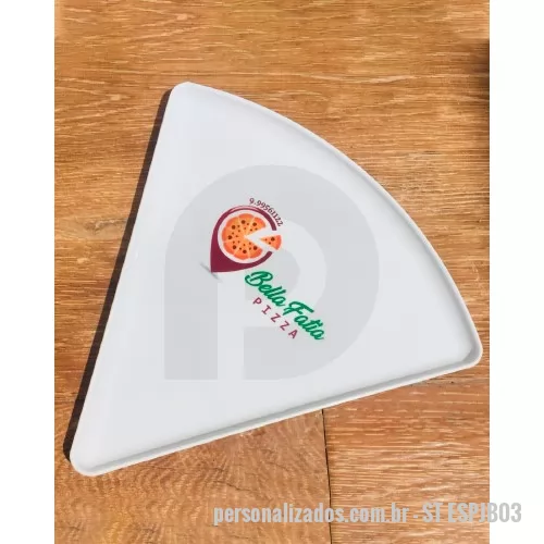 Prato para Pizza personalizado - Prato para Pizza Personalizado, Brinde útil para fidelizar colaboradores e clientes o prata para pizza personalizado é fabricado em Polietileno, com baixo custo e área nobre para a personalização da marca.