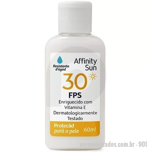 Protetor solar personalizado - Protetor Solar FPS 30 Frasco de 60 ml