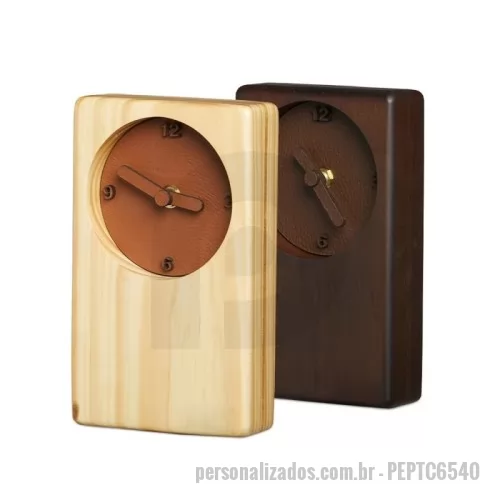 Relógio de mesa personalizado - Relógio de Mesa Personalizado
