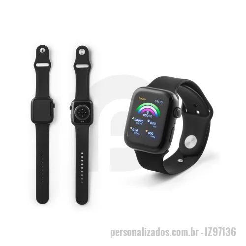 Relógio de pulso com cabo USB personalizado - 