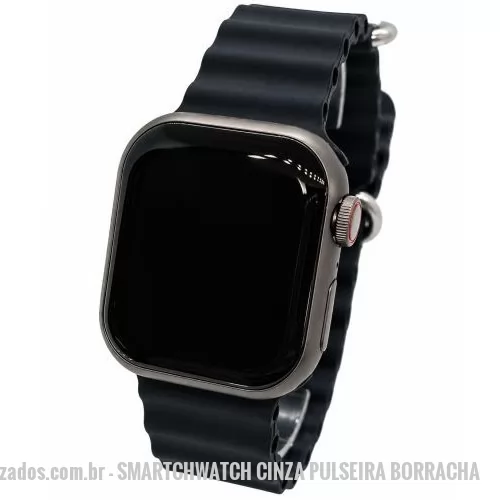 Relógio de pulso personalizado - Smartwatch, Relógio Inteligente para Homens e Mulheres, Tela Touch, Modos Esportivos, Chamadas Bluetooth, Assistente de Voz, Compatível com iOS/Android, gravação a laser