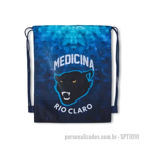 Sacochila personalizada - Sacochila Personalização Total