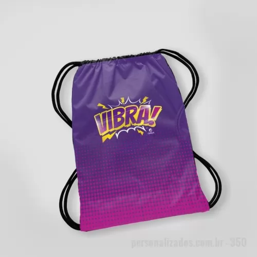 Sacochila personalizada -  Sacochila Personalizada e Promocional. Fabricamos em várias cores, modelos, medidas, materiais e personalizações. Desde 1991 no seguimento de Bolsas Personalizadas. Enviamos para todo o Brasil