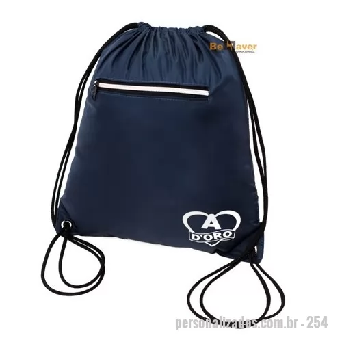Sacochila personalizada - sacochila Personalizada e Promocional. Fabricamos em várias cores, modelos, medidas, materiais e personalizações. Desde 1991 no seguimento de Bolsas Personalizadas. Enviamos para todo o Brasil
