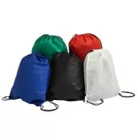Descrição: Sacochila em tnt.  Altura :  41 cm  Largura :  33,3 cm  Medidas aproximadas para gravação (CxL):  19 cm x 25 cm
