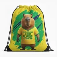 Sacochila em Poliéster. Fabricadas por encomenda com a sua arte.