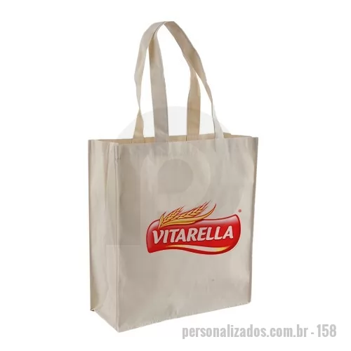 Sacola de Algodão personalizada - Bolsa de Algodão Personalizada. Fabricamos em várias cores, medidas, modelos, materiais e personalizações. Desde 1991 no seguimento de Bolsas Personalizadas. Enviamos para todo o Brasil