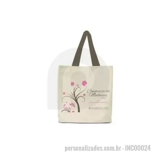 Sacola de Algodão personalizada - Sacola de Algodão Personalizada - INC00024 - : Sacola 100% algodão. Medidas: Alças de 75 cm. 370 x 410 mm. Diversas cores. Material disponível. Compre direto da fábrica! - 142869 - Sacola de Algodão