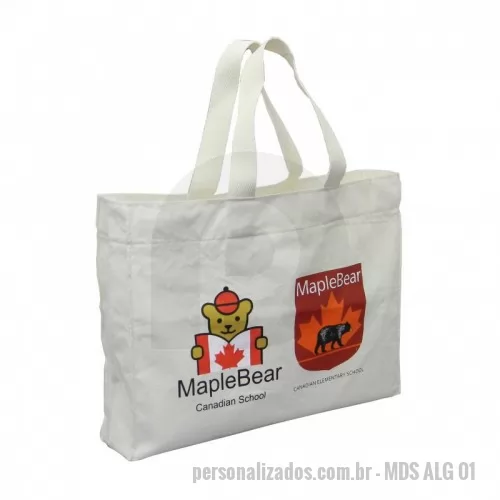Sacola de Algodão personalizada - Sacolas em Algodão CRU , todas as gramaturas 