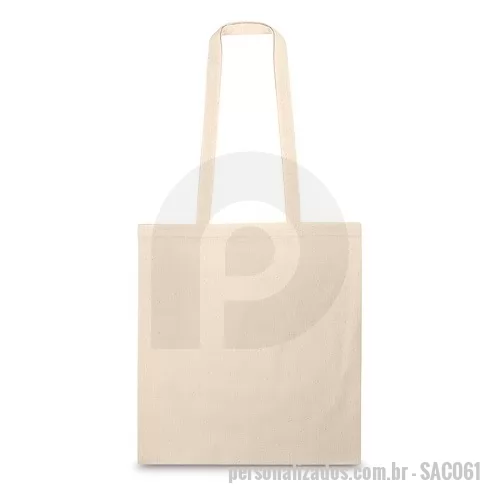 Sacola de Algodão personalizada - Sacola Algodão Simples