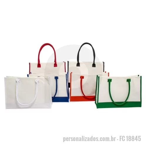Sacola de lona personalizada - Resistência e design minimalista. Nossa sacola de lona é a escolha ideal para quem busca robustez com estilo moderno. Com alças reforçadas e estrutura de 474g/m², essa sacola oferece ampla profundidade, perfeita para transportar diversos itens sem comprometer a resistência.