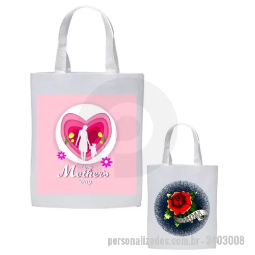 Sacola de Pet personalizada - Sacola ecológica Pet. Tecido: Pet reciclado. Tamanhos: 30x40,35x45. Personalização: Silkscreen ou submimação. Cores: branco 