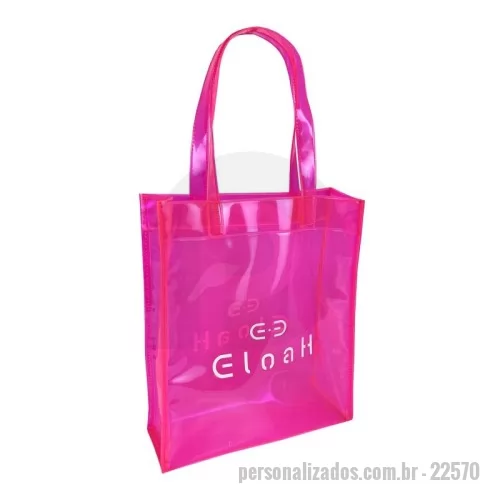 Sacola de PVC personalizada - Sacola de praia personalizada