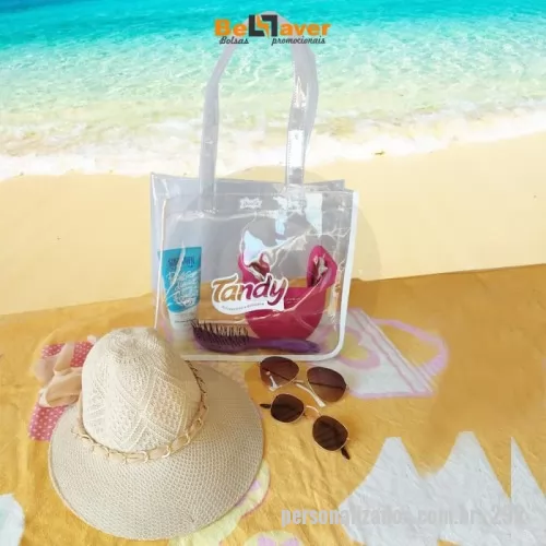 Sacola de PVC personalizada - Sacola de Praia Personalizada e Promocional. Fabricamos em várias cores, modelos, medidas, materiais e personalizações. Desde 1991 no seguimento de Bolsas Personalizadas. Enviamos para todo o Brasil