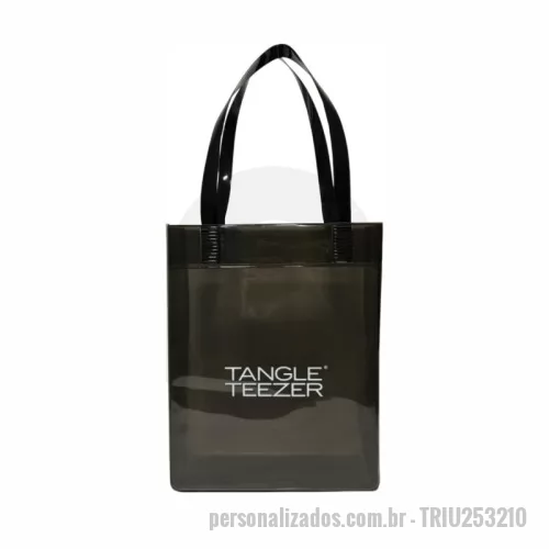 Sacola de PVC personalizada - Sacola de PVC Fume personalizada - tamanho - 