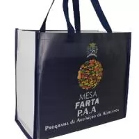Sacola de ráfia
