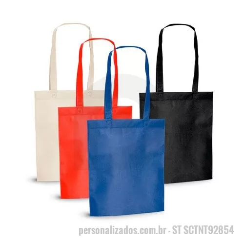 Sacola de TNT personalizada - Sacolas Coloridas Personalizadas para Brindes