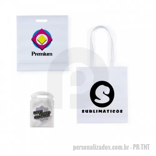 Sacola de TNT personalizada - Sacola / Lixo car de TNT Personalizada como diversos tamanhos e modelos sem limite de cor 