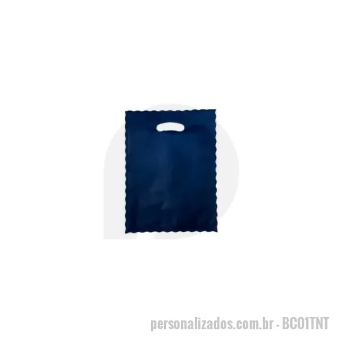 Sacola de TNT personalizada - Sacola em tnt boca vazada varias cores 30x40