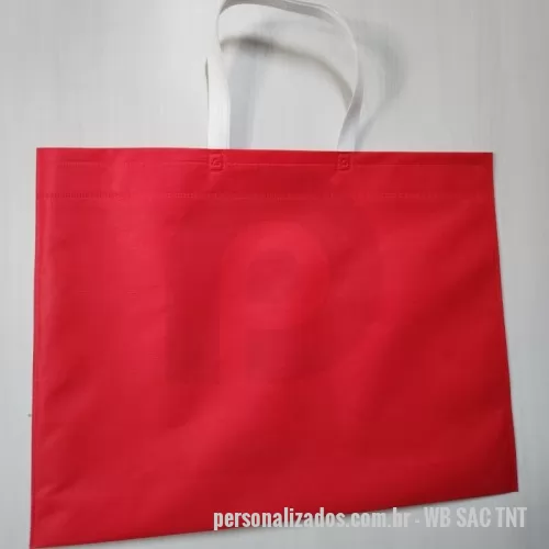 Sacola de TNT personalizada - Sacola de Tecido Não Tecido TNT - 60 gramas / M² - impressão Silk ou Digital UV 