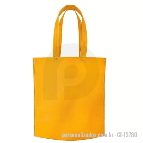 Sacola de TNT personalizada - Sacola produzida em TNT 80 gm, diversos tamanhos e cores