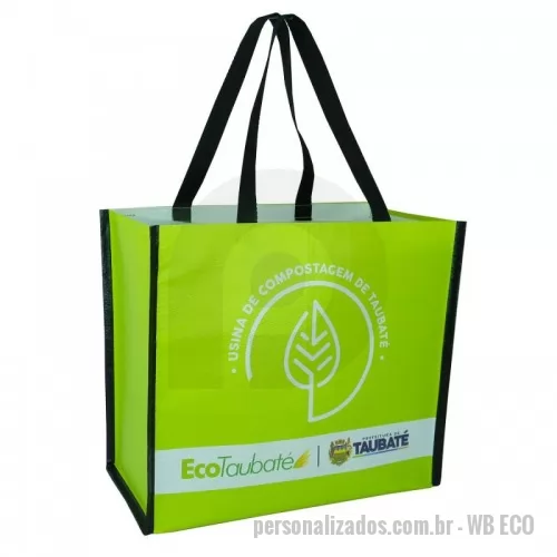 Sacola ecológica personalizada - sacola ecológica em tecido ráfia lam. impressão digital uv sem limite de cores