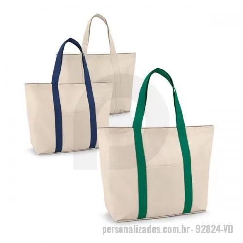 Sacola ecológica personalizada - SACOLA 100% ALGODÃO CANVAS